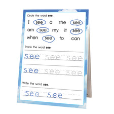 Nonfiction Sight Words Learning Flip Chart