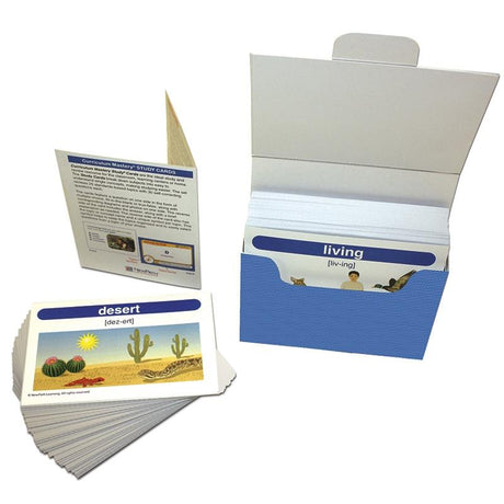Science Vocabulary Builder Flash Card Set, Grades 1-2