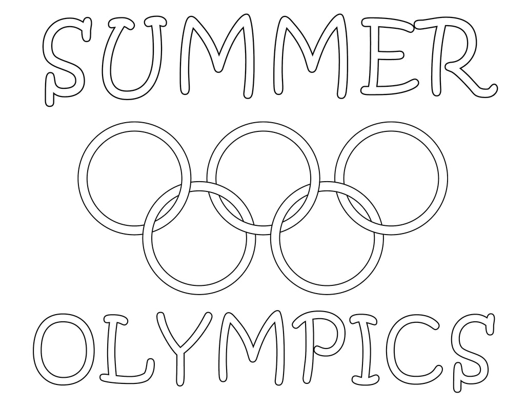 Olympic Rings Coloring Page | Plucky Momo | Olympic rings, Olympics opening  ceremony, Olympics