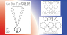 8 FREE Printable Olympic Coloring Pages