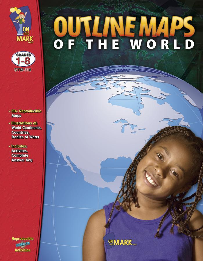 Outline Maps Of The World