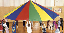 Parachute, 12' Diameter With 12 Handles