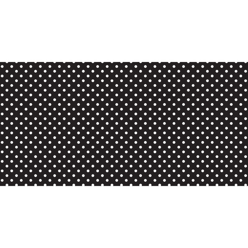 Fadeless® Classic Dots Black & White Paper Roll, 48″ x 50′