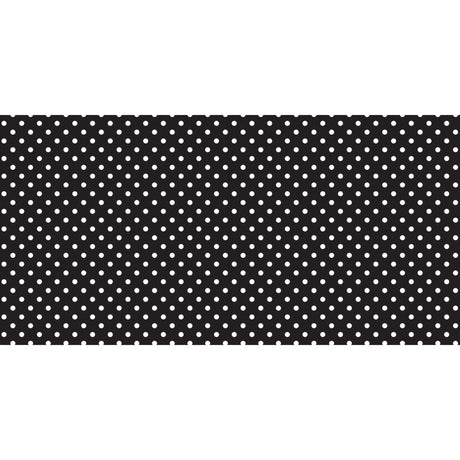 Fadeless® Classic Dots Black & White Paper Roll, 48″ x 50′