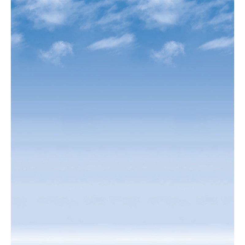 Pacon Fadeless® Wispy Clouds Paper, Four 48" x 12' Rolls
