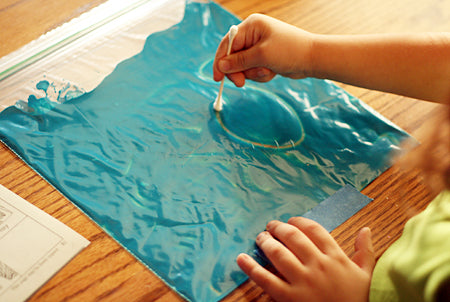 Paint Bag Writing