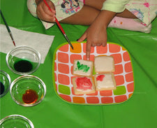 Painting Cookies: A Yummy Painting Experience!