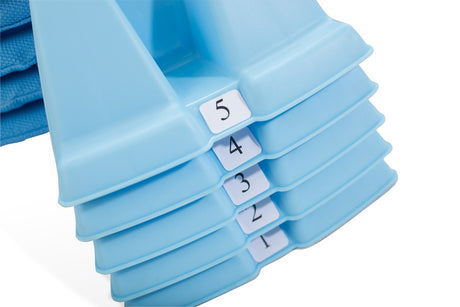 PODZ™ Toddler Cot, Blue (4 Pack)