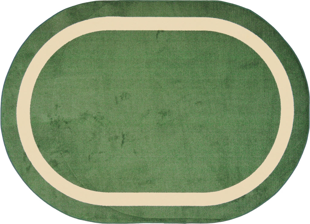 Portrait© Classroom Rug, 7'8" x 10'9"  Oval Greenfield