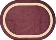 Portrait© Classroom Rug, 7'8" x 10'9"  Oval Heather