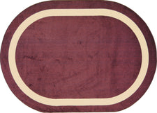 Portrait© Classroom Rug, 5'4" x 7'8"  Oval Heather