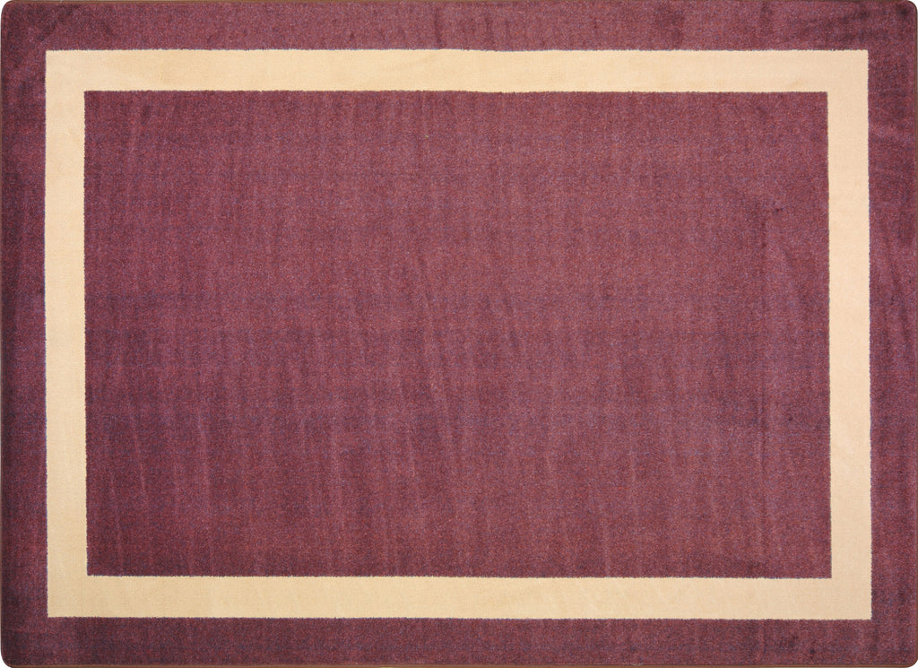 Portrait© Classroom Rug, 5'4" x 7'8" Rectangle Heather