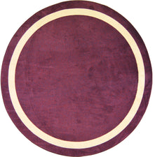 Portrait© Classroom Rug, 7'7"  Round Heather