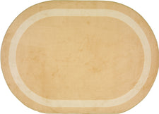 Portrait© Classroom Rug, 7'7"  Round Sandstone