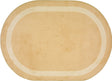 Portrait© Classroom Rug, 5'4" x 7'8"  Oval Sandstone