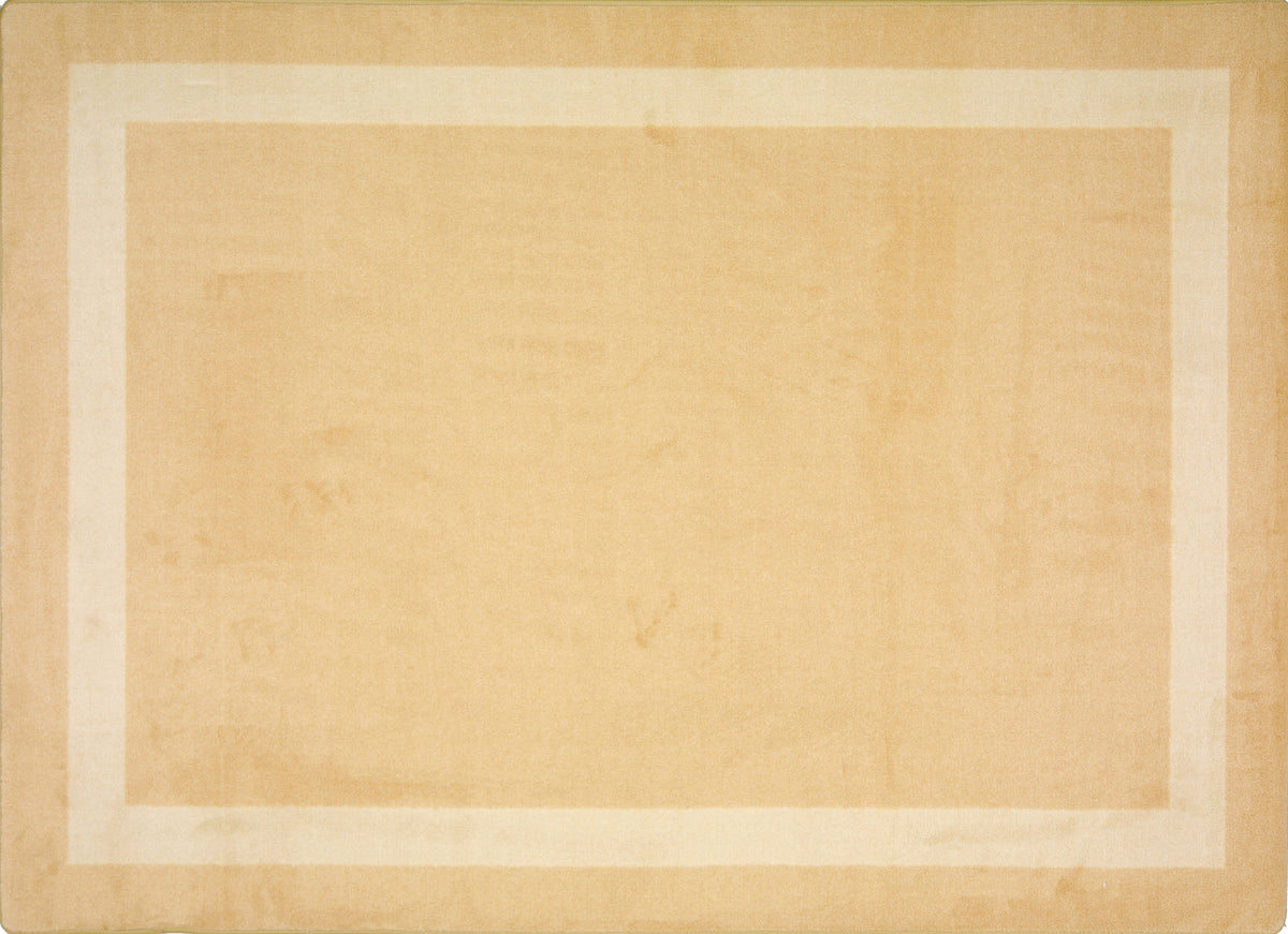 Portrait© Classroom Rug, 5'4" x 7'8" Rectangle Sandstone