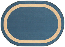 Portrait© Classroom Rug, 7'7"  Round Seaside