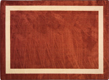 Portrait© Classroom Rug, 5'4" x 7'8" Rectangle Wine