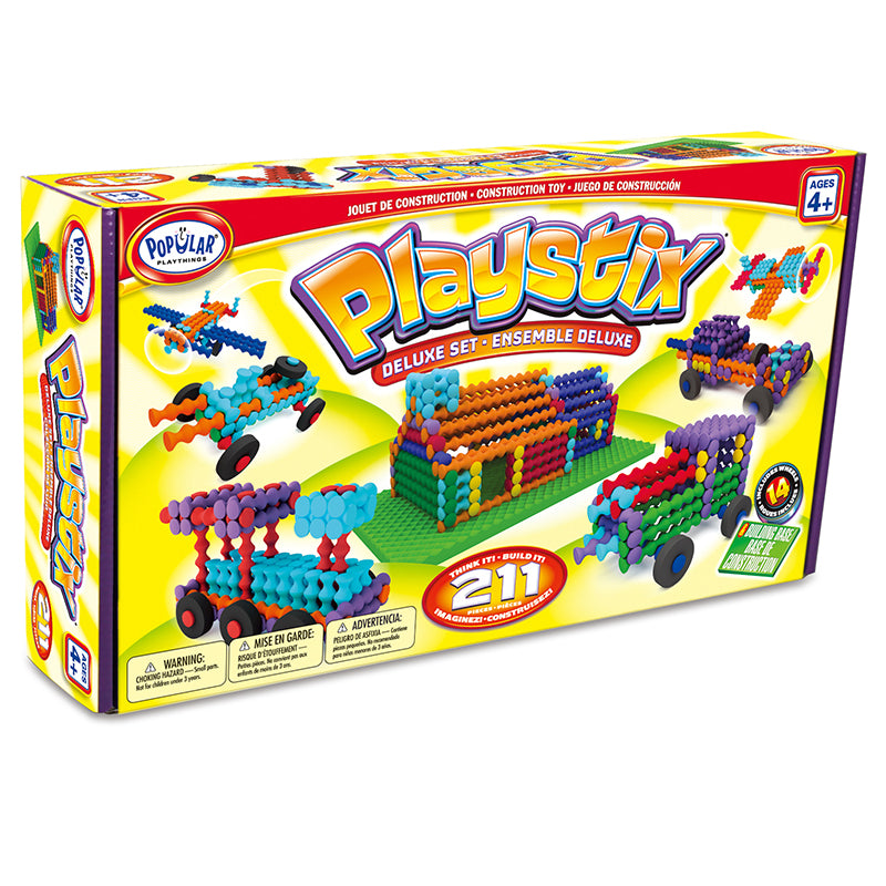 Playstix Deluxe Set, 211 Pieces 