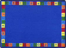 Primarily Alphabet© Classroom Rug, 7'8" x 10'9" Rectangle