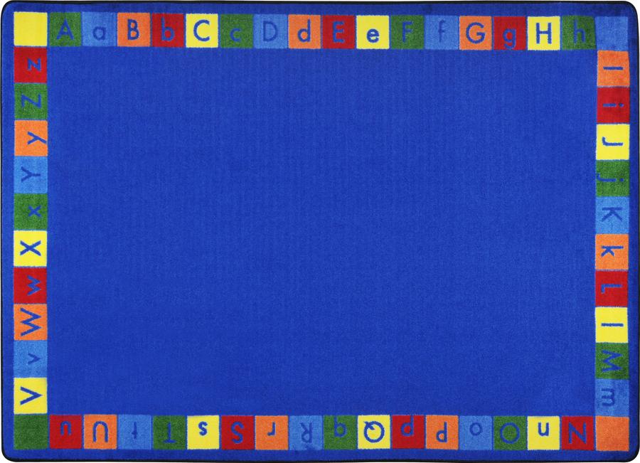 Primarily Alphabet© Classroom Rug, 5'4" x 7'8" Rectangle