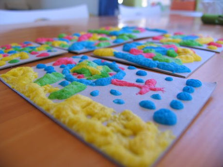 Homemade - Spring! - Puffy Paint