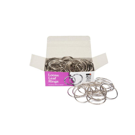 Loose Leaf Rings, 2" Diameter