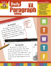 Daily Paragraph Editing, Grade 2
