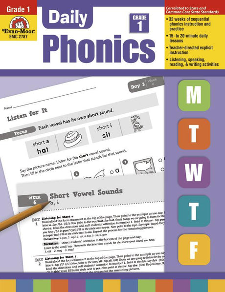 Daily Phonics, Grade 1
