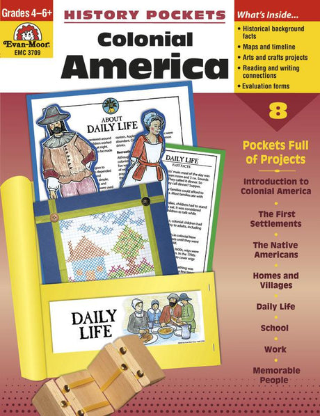 History Pockets, Colonial America
