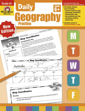 Daily Geography Practice, Grade 6
