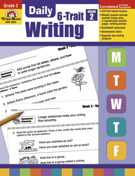 Daily 6-Trait Writing, Grade 2