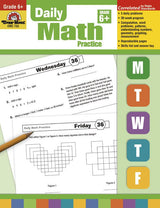 Daily Math Practice, Grade 6+
