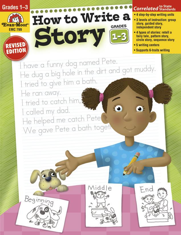 How to Write a Story, Grades 1-3