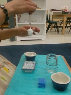 Demonstrating A Rain Cloud - Exploring Weather