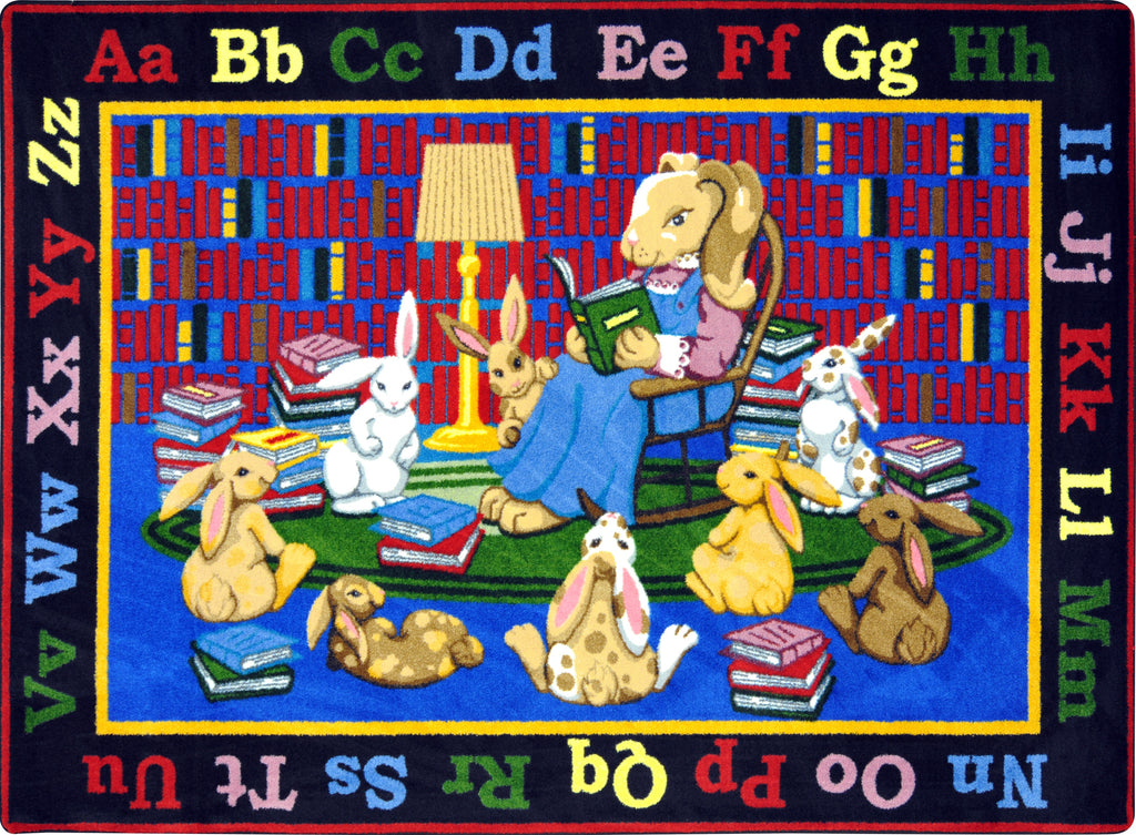 Classroom Rugh With Rocks Joy Carpets Reading Rocks© Classroom Rug, 5'4