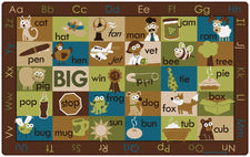 Rhyme Time Rug – Nature, 7'6" x 12' Rectangle