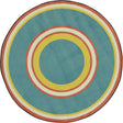 Ripples© Classroom Rug, 5'4"  Round Beach