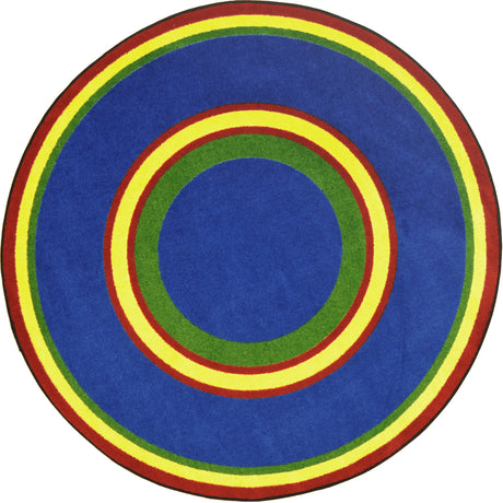 Ripples© Classroom Rug, 7'8" x 10'9"  Oval Primary