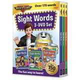 Rock 'n Learn Sight Words, 3 DVD Set 