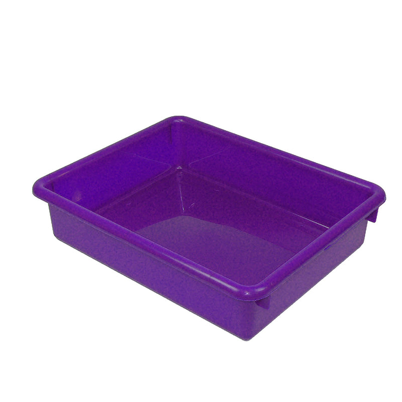 3" Stowaway® Letter Tray, Purple