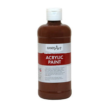 Acrylic Paint 16 Oz Burnt Sienna 