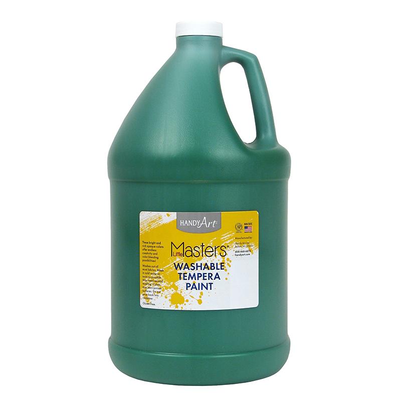 Little Masters Green 128 Oz Washable Paint