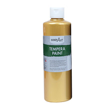 Handy Art® Tempera Paint, 16 Oz Metallic Gold