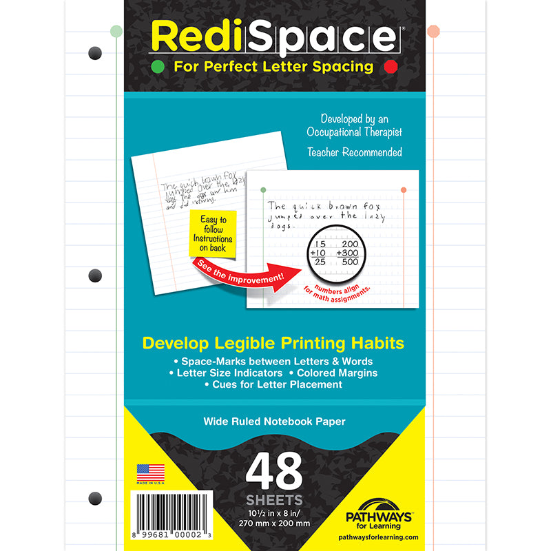 RediSpace Notebook Filler Paper 