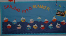 Sailing Into Summer Bulletin Board Display