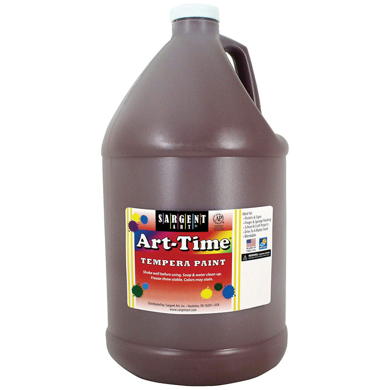 Sargent Art ® Tempera Paint, 1 Gallon Brown