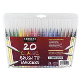 Sargent Art® Classic Brush Tip Markers, 20 Count (discontinued)