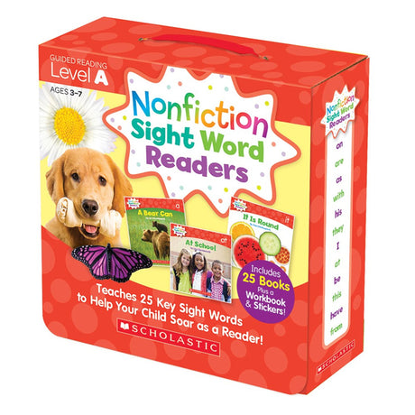 Nonfiction Sight Word Readers Parent Pack, Level A