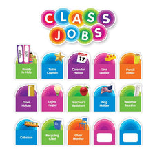 Color Your Classroom: Class Jobs Bulletin Board Set